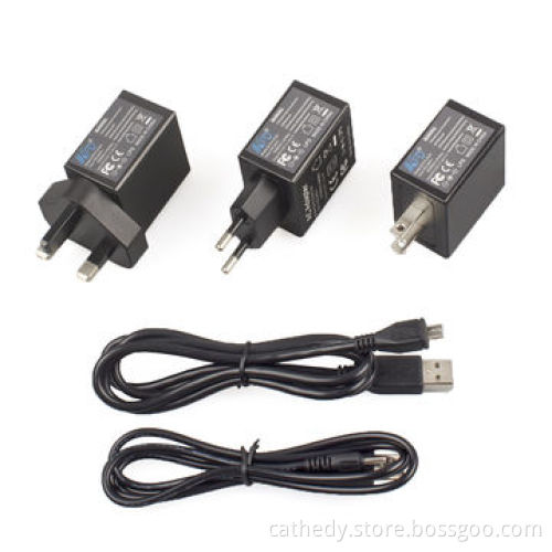 NEW Tablet Charger 5.35V 2A with Micro usb& 2.5*0.7mm cableNew
